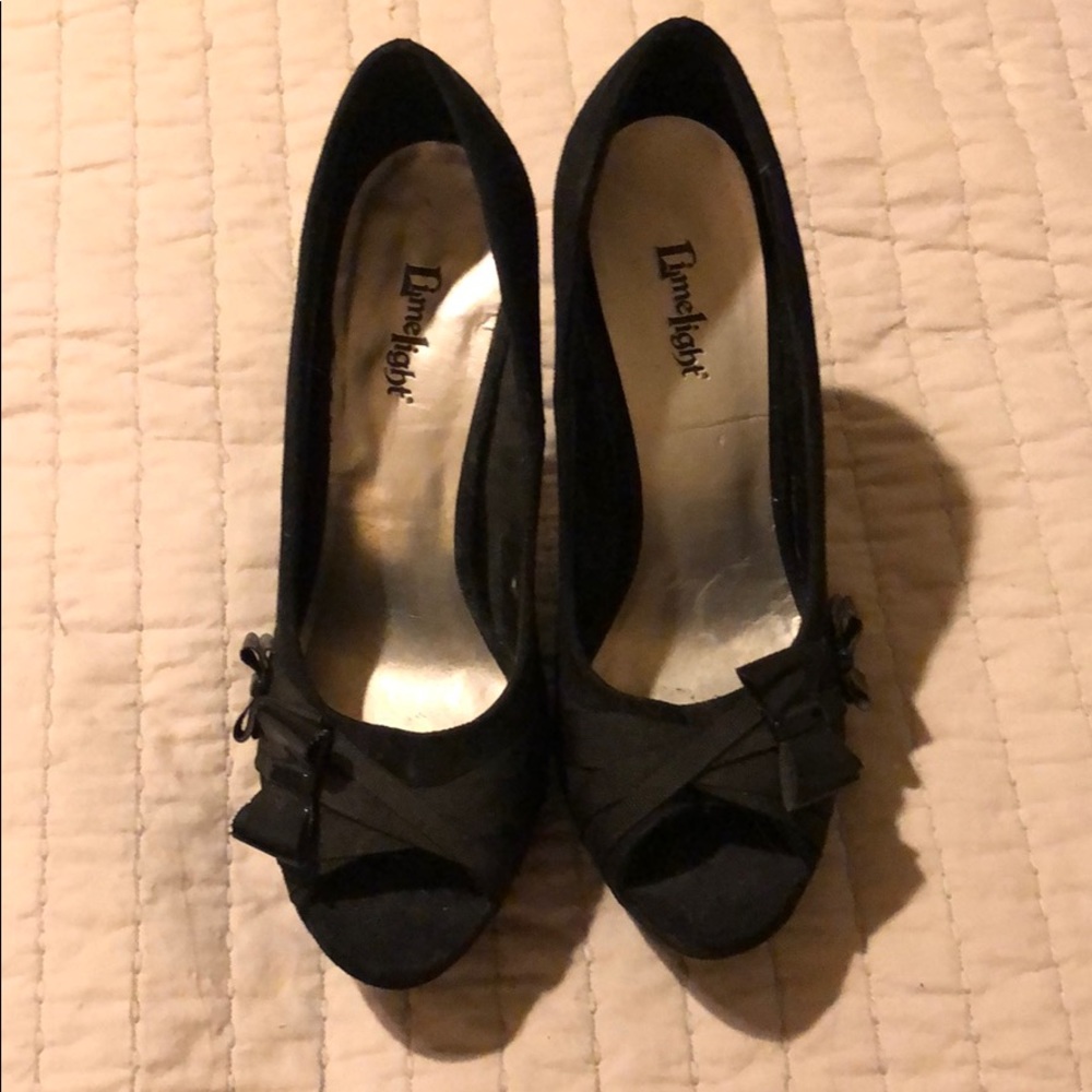Black heels